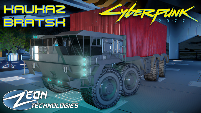 Kaukaz Bratsk V2-Cargo Truck (Cyberpunk 2077)