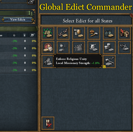 Global Edict Commander