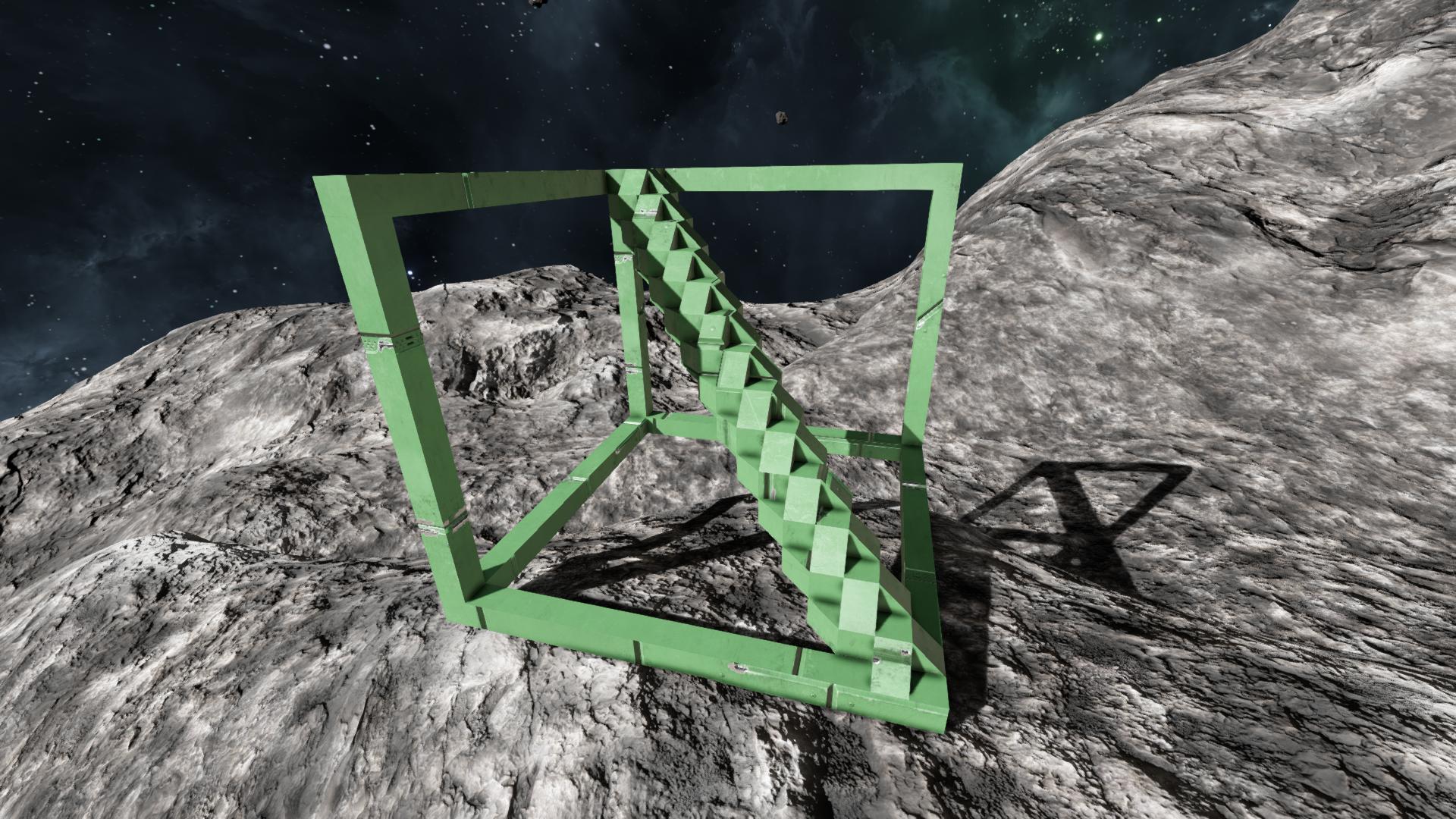 XYZ diagonal in detail blocks