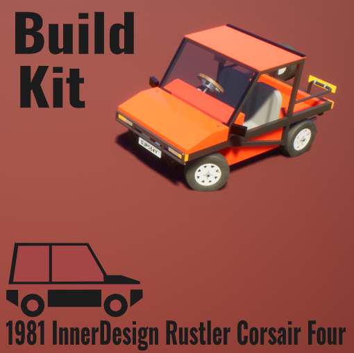 1981 InnerDesign Rustler Corsair (Build Kit)