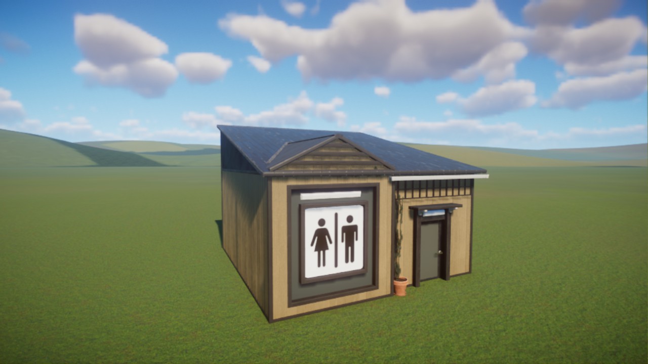 Practical Toilet Block
