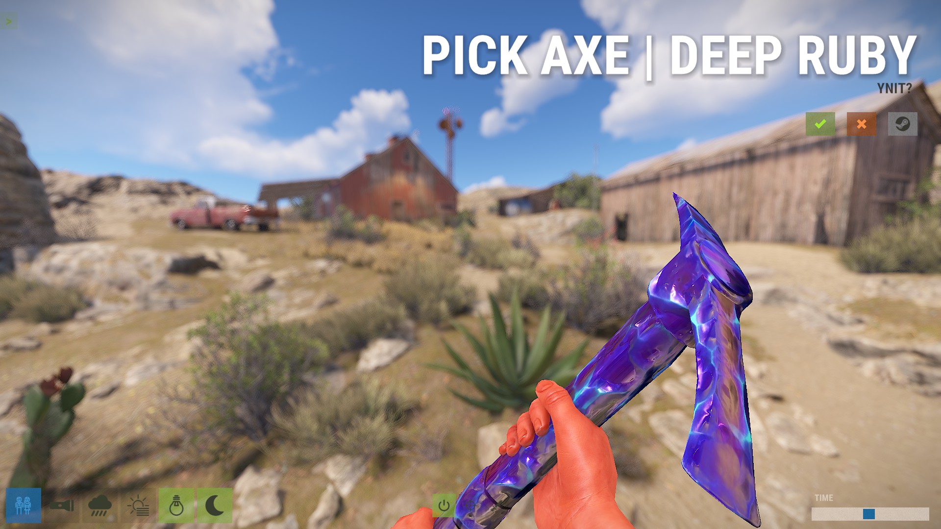 Deep Ruby Pickaxe thumbnail 2
