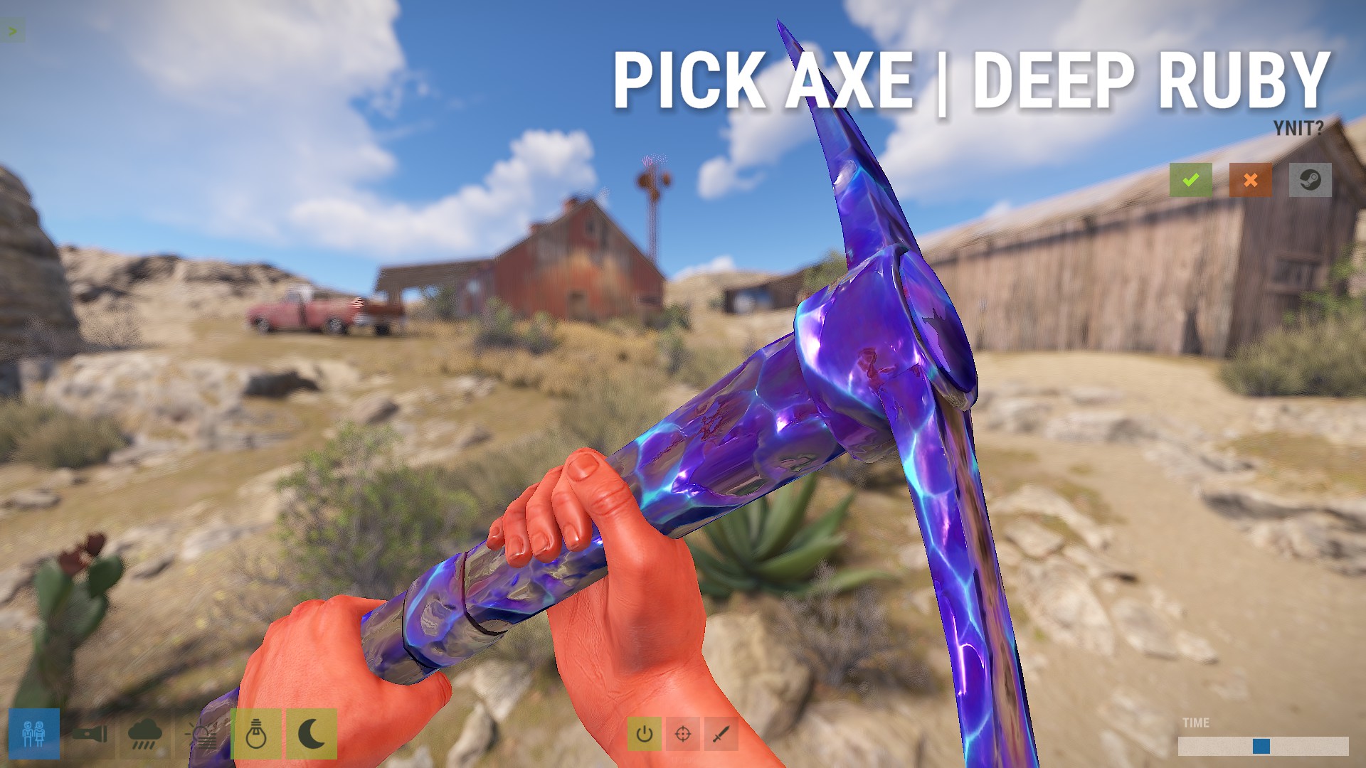 Deep Ruby Pickaxe thumbnail 3