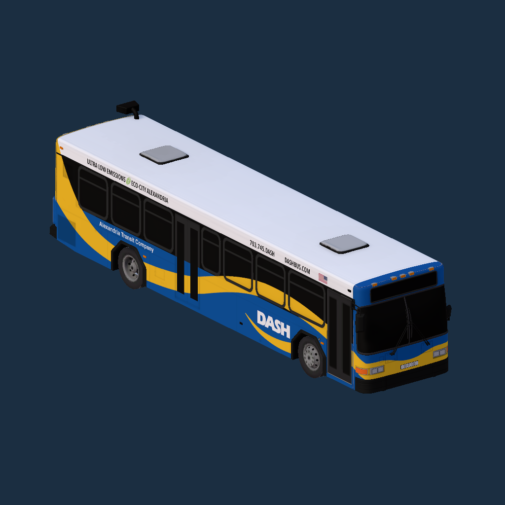 [Low Floor] DASH Alexandria Transit