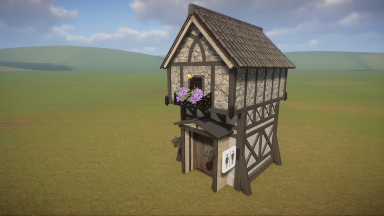 Medieval Restroom