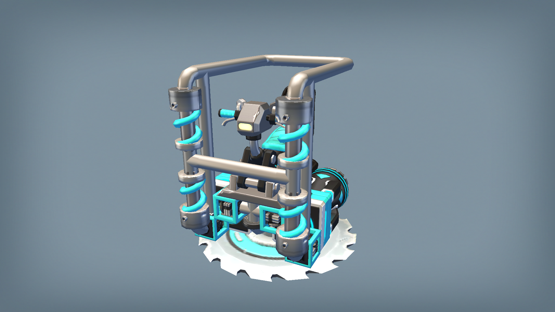 The Boson - sawblade vechicle
