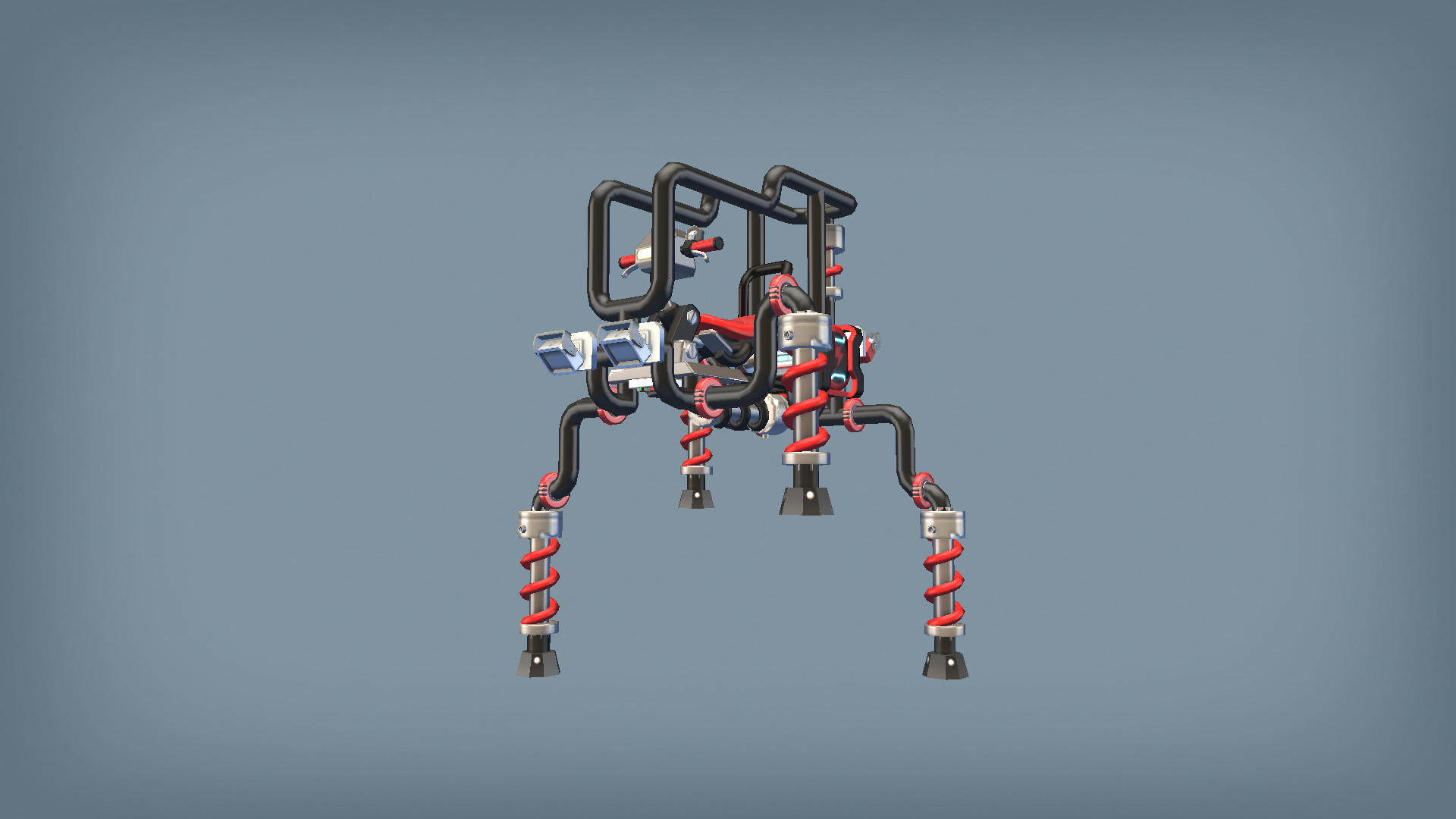 The Quadleg - walker vechicle
