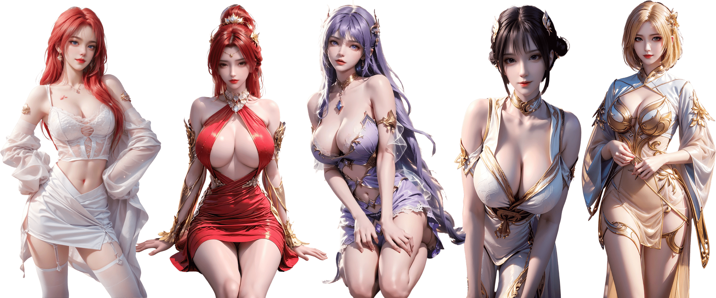 【鲫鱼】国漫清凉立绘合集