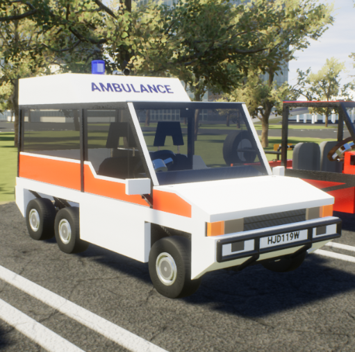 1981 InnerDesign Rustler Six Ambulance
