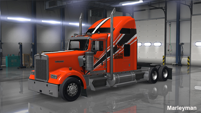 Kenworth W900 Cleveland Browns