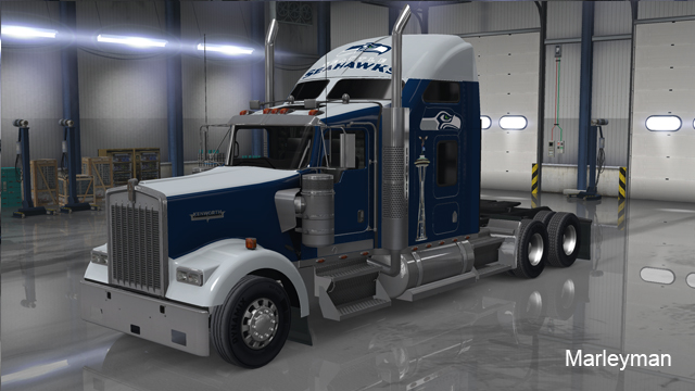 Kenworth W900 Seattle Seahawks