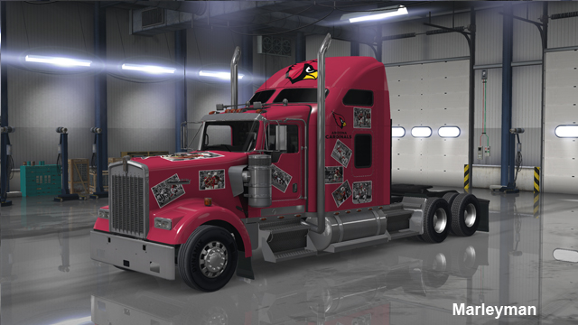 Kenworth W900 Arizona Cardinals