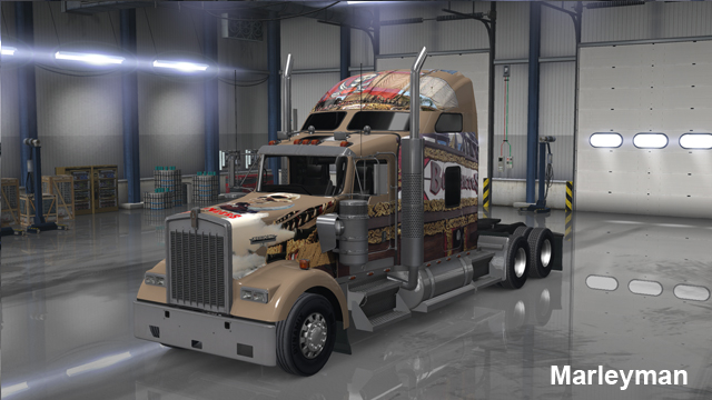 Kenworth W900 Tampa Bay Buccaneers