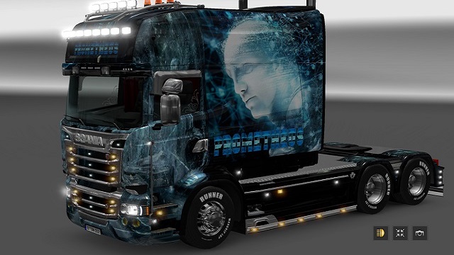 Skin Prometheus Scania RJL Longline