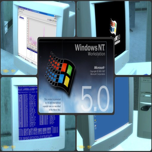 Windows NT 5.0 Monitor screens