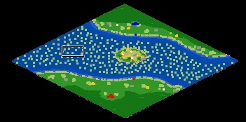 WaterMapLarge 1v1 (GoldRush)