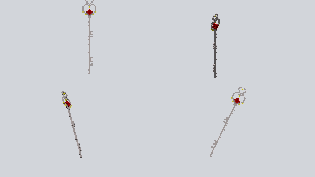 Sailor Pluto Garnet Rod