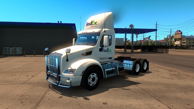 Peterbilt 579 FedEx Ground Skin (All Cabs)