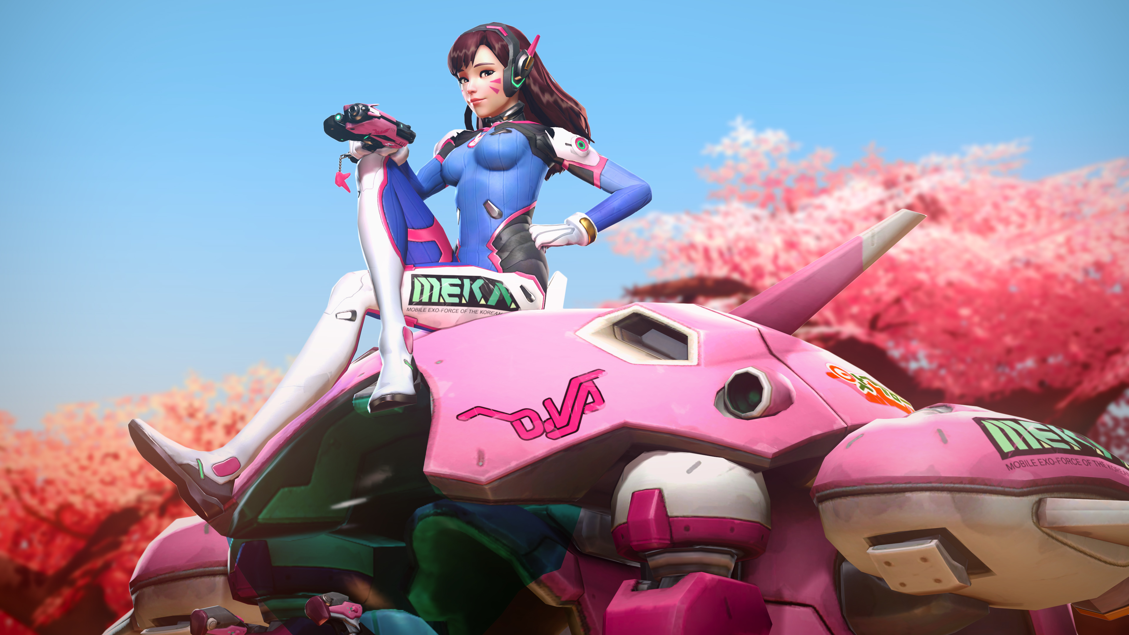 Steamワークショップ::DVA - Overwatch [With Mech]
