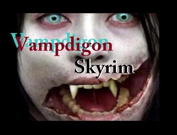.::\\\V/// Vampdigon Skyrim