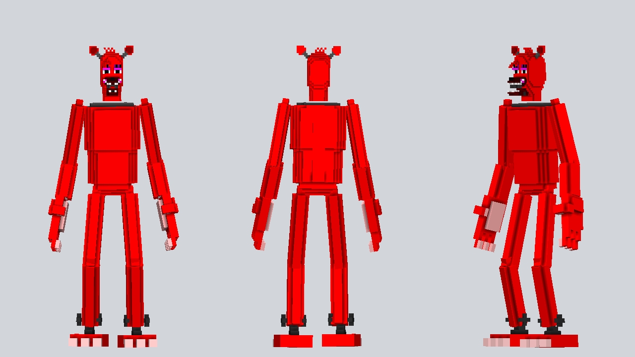 red toy foxy