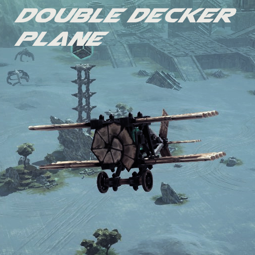 Tiny double decker plane! preview