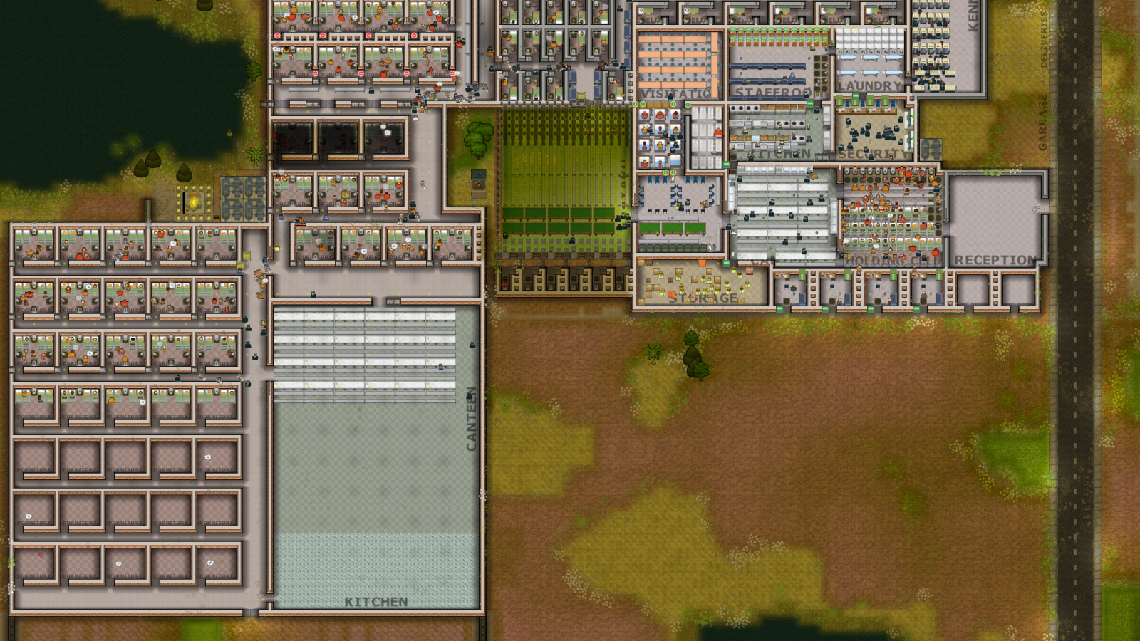 The prison, oh hell