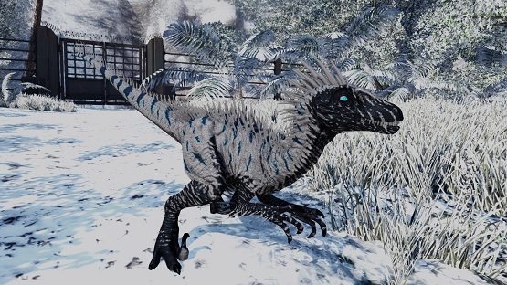 Frozen Storm Novaraptor
