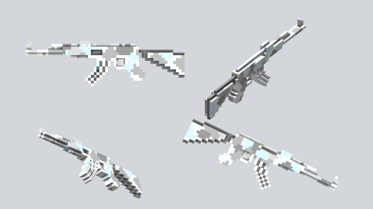 AK47 - Artic Camo