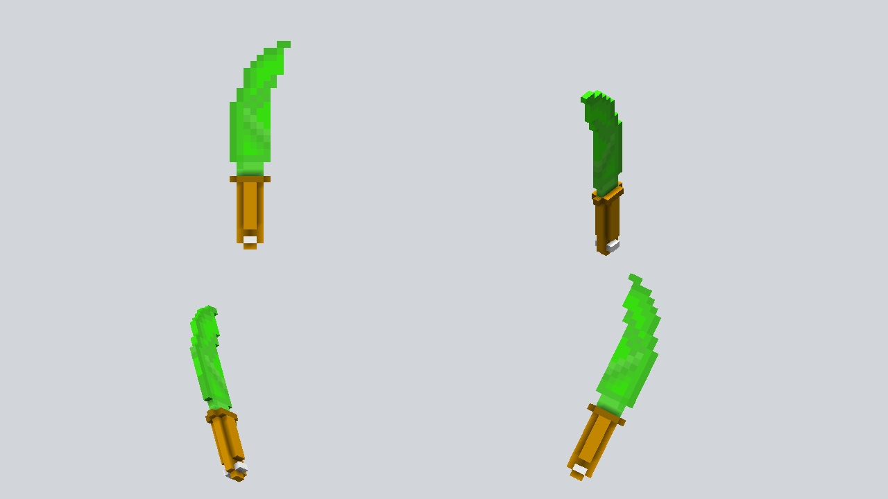 Knife - Emerald