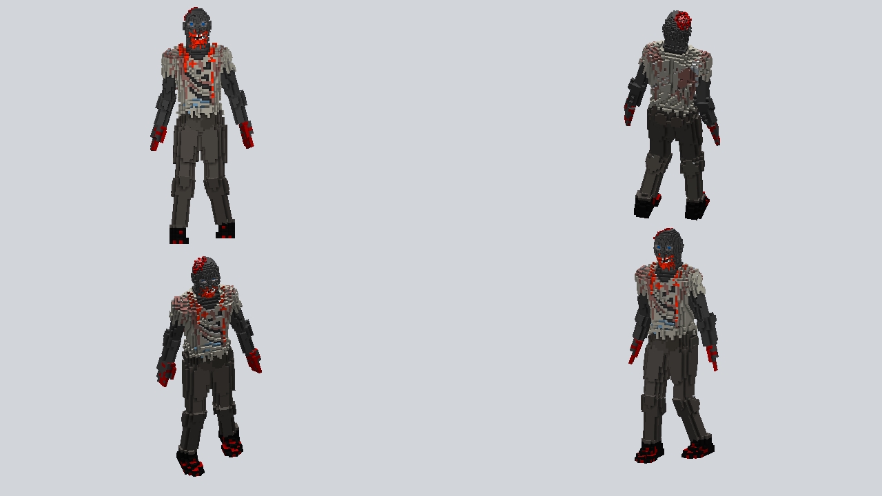 {Baze zombies} Slow zombie