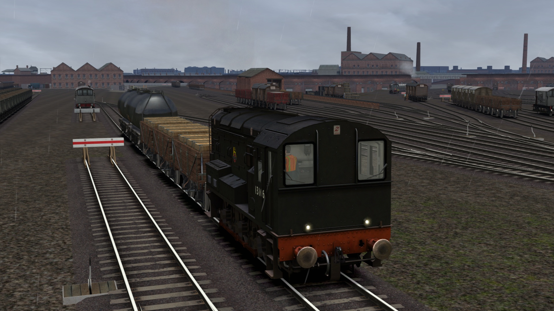 TB-Shunting at Ardwick (Class 08)