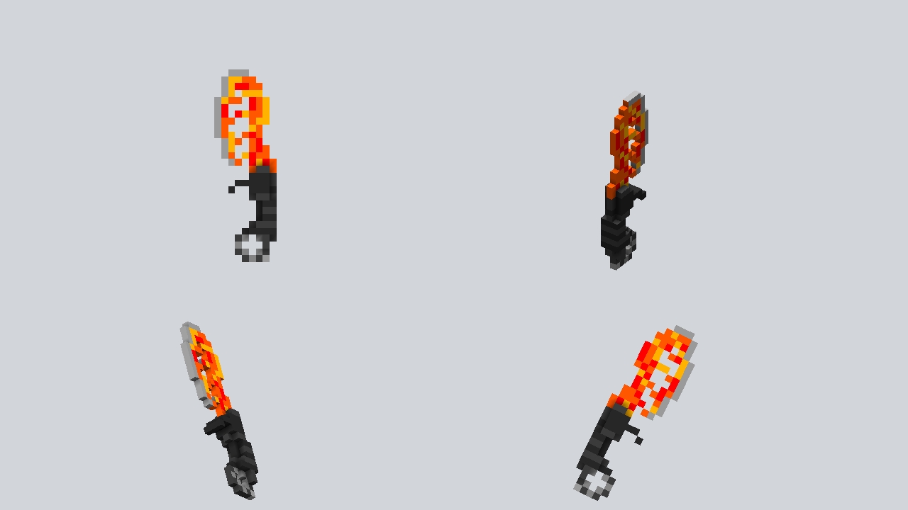 Knife "Red Fire"