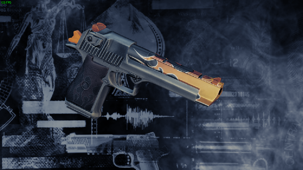 Flaming Deagle