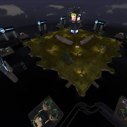 The Island sniper tower