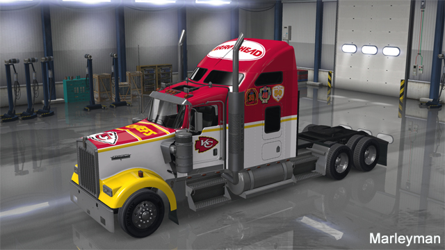 Kenworth W900 Kansas City Chiefs