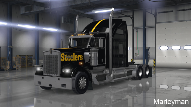 Kenworth W900 Pittsburgh Steelers