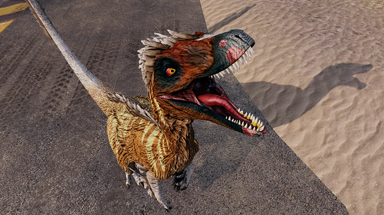Palomino Feathered Novaraptor