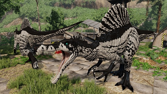 Inked Spinosaurus