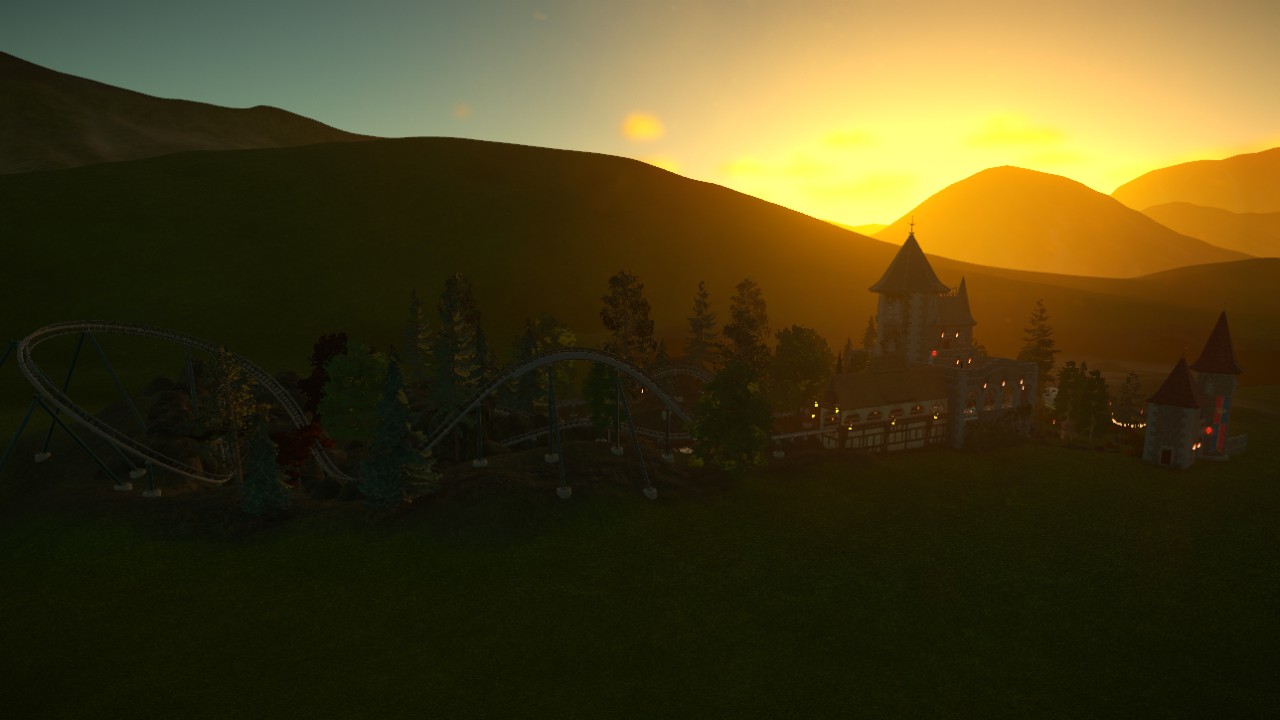 Chasing Dragons [Launched Family Compact Coaster - FairyTale Theme]