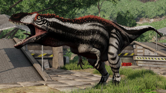 Red Fringe Acrocanthosaurus V3