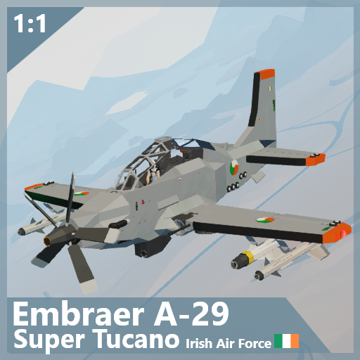 Embraer A-29 Super Tucano - Irish Air Force