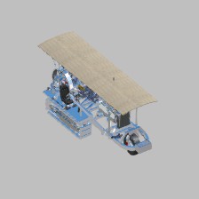 Holt artillery tractor mod