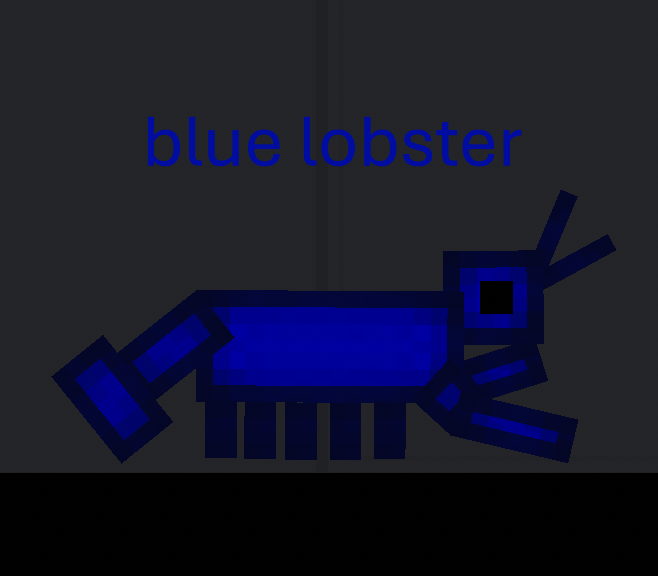 blue lobster