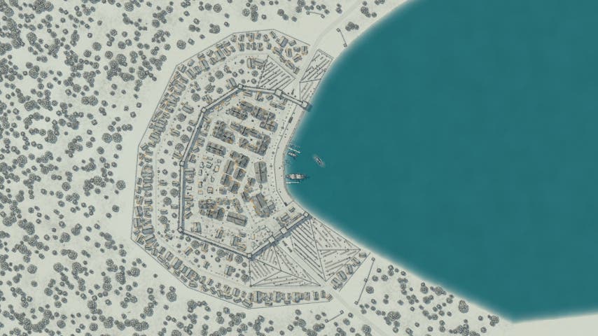 Port Town Of Lunaris