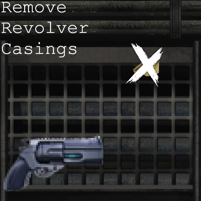 Revolver casing removed – Barotrauma Mod