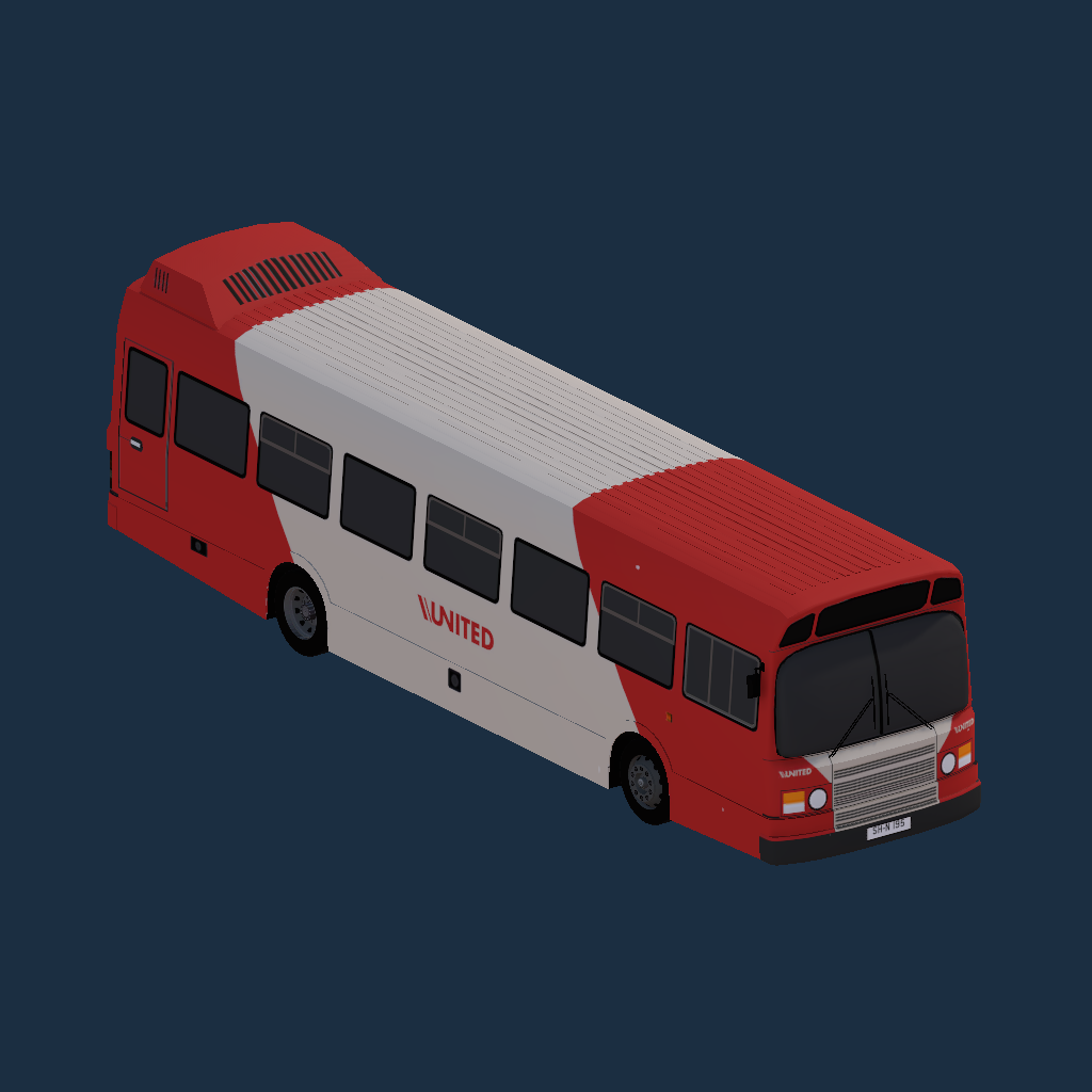 Leyland National Mk2 - United Automobile Services (Variation 1)