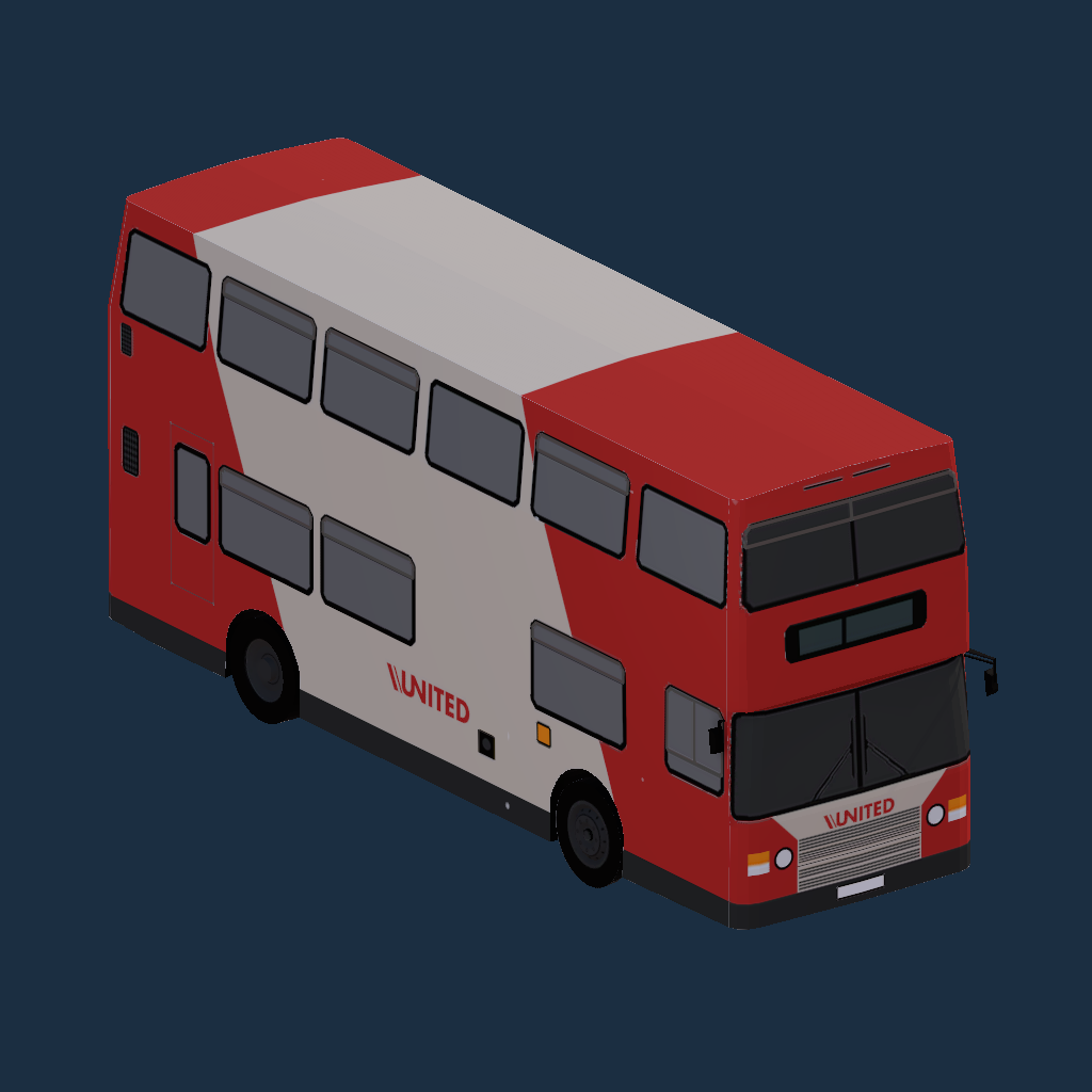 Leyland Olympian ECW - United Automobile Services (Variation 1)