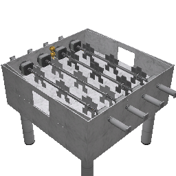 Playable Foosball Table