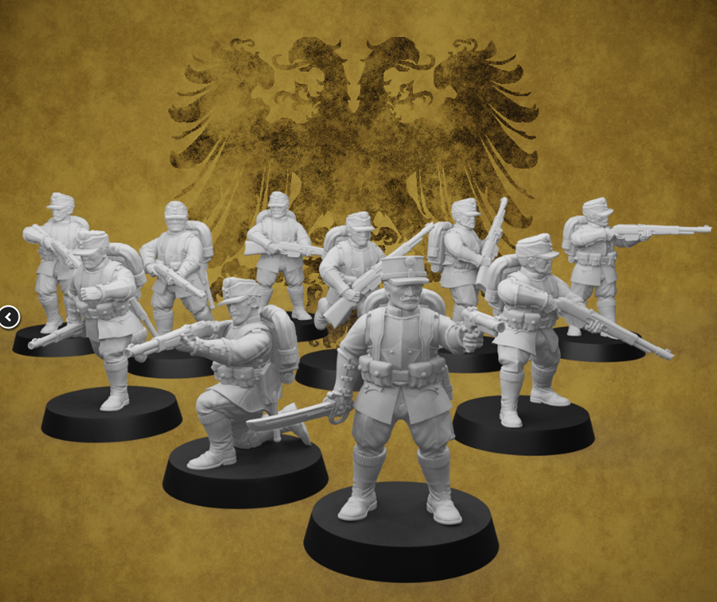MARCHER Empires At War: (HRE) CORE Infantry